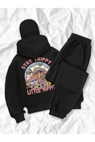 Resim LAYORA Unisex Hırka ve Alt Takım - Günlük Kombin için İdeal 