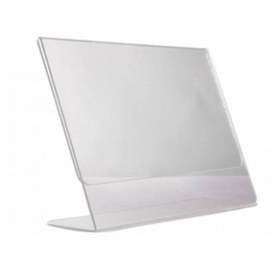 Resim soylu pleksi A4 L Tipi Yatay Föylük Broşürlük Şeffaf Pleksi - 5'li Paket 