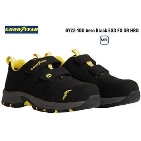 Resim Goodyear İş Ayakkabısı - Gy22-100 Aero Black Esd Fo Sr Hro S1pl - 4 