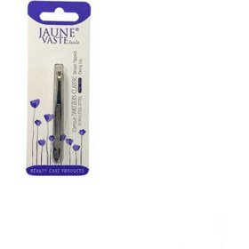 Resim Jaune Vaste Jaune Tweezers Classic Geniş Uç Cımbız TRC023 