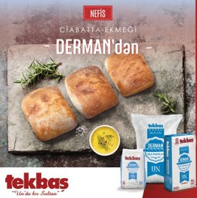 Resim Tekbaş Un Lüks Ekmeklik ve Unlu Mamüller Unu 25 KG 