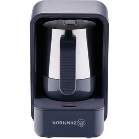 Resim KORKMAZ Moderna GriSatin Kahve Makinesi A863-01 