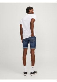 Resim Jack & Jones Erkek Kot Şort 12250489 Mavi 