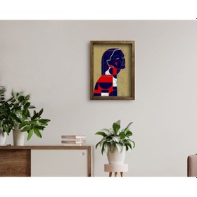 Resim Bk Home Doğal Masif Ahşap Çerçeveli Tablo 45X65Cm-30 (551056861) 