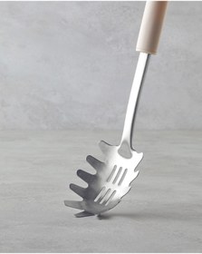 Resim English Home Maisy Paslanmaz Çelik Salata Maşası Servis Gereci 31,5 cm Krem 