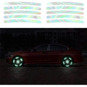 Resim 20 Adet/40 Adet Popüler Araba Tekerleği Çıkartmaları Çevre Dostu Hafif Dekor 40pcs 