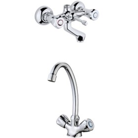 Resim Erce Klasik Banyo + Eviye Bataryası 