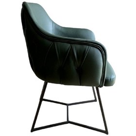 Resim Tekli Bekleme Koltuğu Kapitoneli Yeşil 