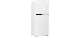 Resim Beko Çift Kapılı No Frost Buzdolabı 210 L - F Enerji Sınıfı, Hızlı Soğutma ve Dondurma, Sessiz 41 dB Beyaz 
