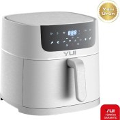 Resim Yui M50 Maxifry Xxl 8 Litre Smart Dokunmatik Airfryer Sıcak Hava Fritöz Beyaz 