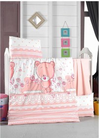 Resim Komfort Home Bebek Uyku Seti %100 Pamuk / Pinky 