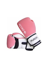 Resim Delta_Store Delta Punch Dura-Strong Pembe-Beyaz Boks Eldiveni 