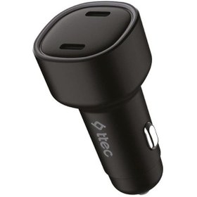 Resim Smartcharger Duo Pd 60w Araç Hızlı Şarj Aleti Usb-c+usb-c Siyah 