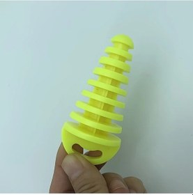 Resim Cloudstore Floresan Sarı Pvc Motosiklet Egzoz Tıkacı Su Geçirmez Dayanıklı Off-road Motocross Aksesuarı 