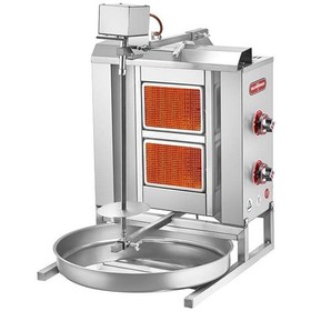 Resim Işıkgaz 2164-u2 Üstten Motorlu Döner Ocağı, 2 Radyanlı, Doğalgazlı 