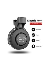 Resim Pembe Bisiklet Elektrikli Korna Usb Şarj Elektrikli Zil Elektrikli Scooter Korna Sürüş Donanımları Alarm Zili Bisiklet Zili Bisiklet Aksesuarları Pembe 