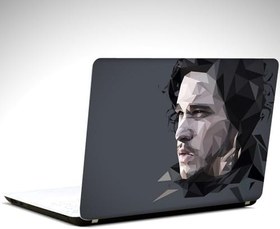 Resim Jon Snow Low Poly Laptop Sticker 10 İnch (25X19CM) 