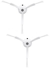 Resim Xiaomi Mi Robot Roborock E3 Uyumlu Vakumlu Akıllı Robot Süpürge Yan Fırça 2'li 