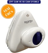 Resim Ekostem Mıknatıslı Cam Silme Aparatı - Isıcam, Çift Cam, Pimapen Uyumlu Cam Silecek 