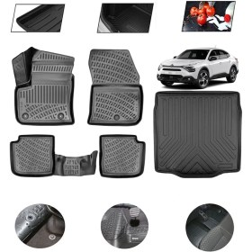Resim OtoLine Citroen C4 Üst (Elektrikli) 2026 Model 4d Bagaj Paspas Set 