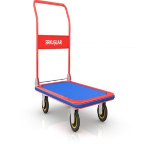 Resim ERKUŞLAR 150KG KATLANIR PAKET TAŞIMA ARABASI 