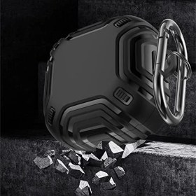 Resim Esmo Home Galaxy Buds Live ile Uyumlu Kulaklık Kılıf Darbeye Dayanıklı Fundamental Sert Koruyucu Toz ve Kirden Koruyan Galaxy Buds Live ile Uyumlu Kılıf Lacivert 