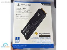 Resim PLAYSTATION SSD 4 TB WD BLACK SN850P POLY GAME AVCILAR 