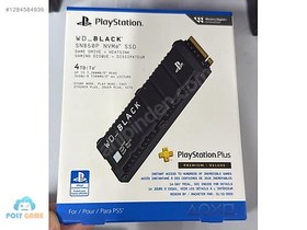 Resim PLAYSTATION SSD 4 TB WD BLACK SN850P POLY GAME AVCILAR 