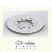 Resim KALE ARKA FREN DISK AYNASI TRANSIT V347 2,2TDCI / 2,4TDCI / 3,2TDCI 06>14 A,CEKER+ABSLI 