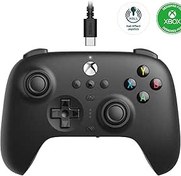 Resim 8Bitdo Ultimate Wired Controller for Xbox, Hall Effect Joysticks and Hall Triggers, Compatible with Xbox Series X|S, Xbox One, Windows 10 & Windows 11 - Officially Licensed (Black) 