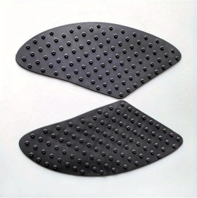 Resim Dashanshop 2 Adet Siyah Motosiklet Yakıt Deposu Tutma Pedi - Su Geçirmez, Kaydırmaz 