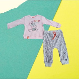 Resim Babyrıse Babyrise Sweet Toy Fitilli Kız Çocuk Takım Pembe 
