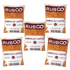 Resim Rubco Ambalaj Lastiği - 70 mm - 5 Paket x 1 KG 