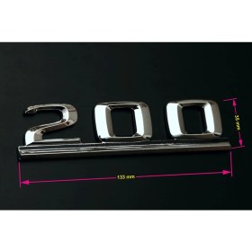 Resim Bimbo Mercedes 200 Yazı 
