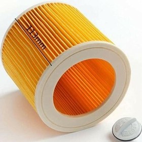 Resim Marketto Karcher A 2105 Uyumlu Süpürge Silindirik Filtresi 