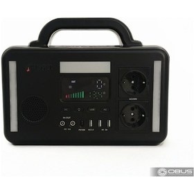 Resim Obus Karavan Seyyar & Taşınabilir Güç Kaynağı Powerbank 300w 