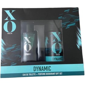 Resim Xo Dynamic Kofre Men EDT 100 ml Erkek Parfüm+125 ml Deodorant Seti 