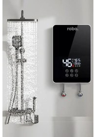 Resim Dijital Akıllı Şofben - Duş Başlığı li 