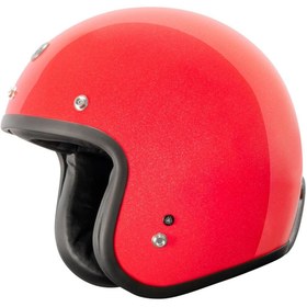 Resim Torc T-50 Del Mar Açık Motosiklet Kaskı Kırmızı 