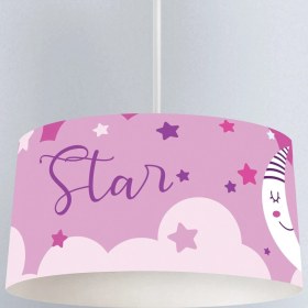 Resim instababyrooms Çocuk Odası Dijital Baskılı Dekoratif Sarkıt Avize Model 191 