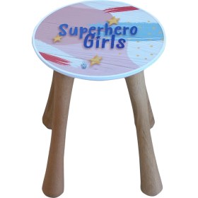 Resim Popcorn Kids Power Girl Aktivite Taburesi 