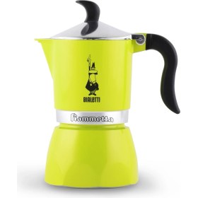 Resim Bialetti Fiammetta Sarı Mokapot 3 Cup ( Fiammetta 3 Cup Yellow Moka Pot ) 
