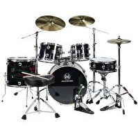 Resim Maxword Amazing Yüksek Kaliteli Akustik Bateri Seti 10 Parça Full Set 