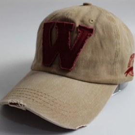 Resim Xphone Store Alfabe Desenli Tuval Şapka - Haki (Yurt Dışından) 