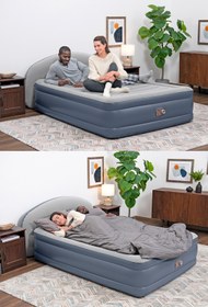 Resim Bestway Elektrikli Şişme Yatak - Çift Kişilik, Başlıklı Şişme Yatak 229x152x84 Cm 