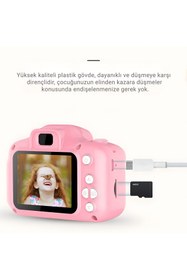 Resim idragon ® Dijital Fotoğraf Makinesi Çocuk Mini 1080P Hd Kamera Selfie 