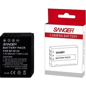 Resim Sanger Np-W126 Fujifilm Fotoğraf Makinesi Batarya 