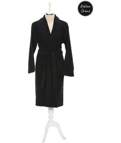 Resim Özdilek Trendy Şal Yaka Bornoz Siyah Xl Beden (Şalyaka) Siyah 