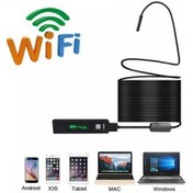 Resim Yoosee WIFI Endoskop Yılan Kamera 10 M. Android & İos Hd 1200 Pikse 