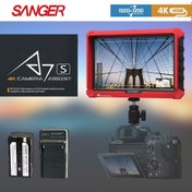 Resim Sanger A7S Full HD 7'' IPS Kamera Monitör + F570 Batarya + Şarj Kit 